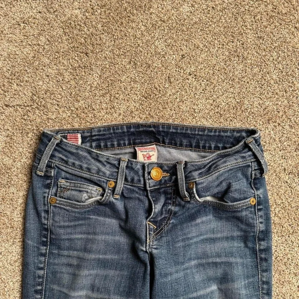 TRUE RELIGION MADE IN USA LOW RISE SKINNY JEANS - Picture 2 of 7